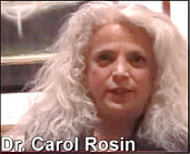 Dr. Carol Rosin, Missil forsvars rådgiver