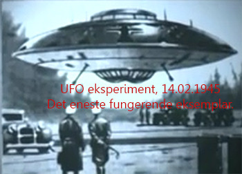 Tysklands UFO blev ødelagt, så ingen kunne stjæle teknologien bag denne.