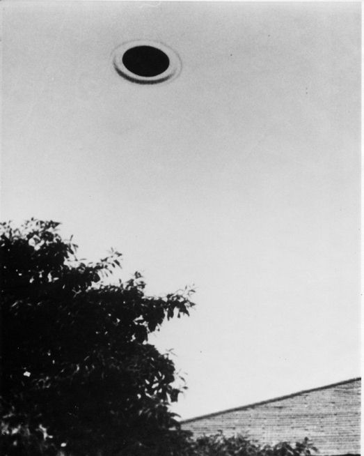 UFO fotograferet af George Stock