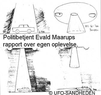 Rapport by the policeman, Evald Hansen Maarup