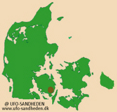 Location of Oerbaek, Denmark