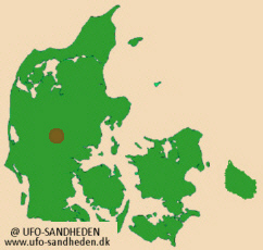 Locations of Give, Denmark