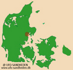 Location of Solbjerg near Aarhus, Denmark