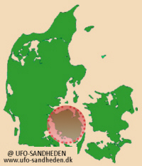 UFO observation in this area of Denmark
