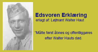 Løjtnant Walter Haut's edsvorne skrifter
