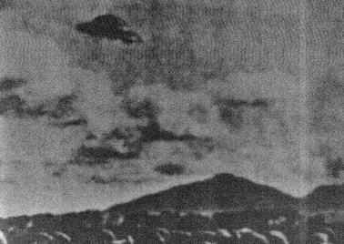 Fotografi af UFO 1954