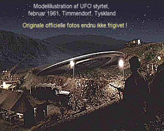 UFO styrtet i Timmendorf, Tyskland, Februar 1961