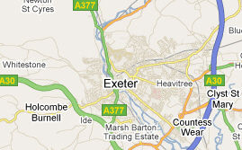 Kæmpe UFO i området ved Exeter